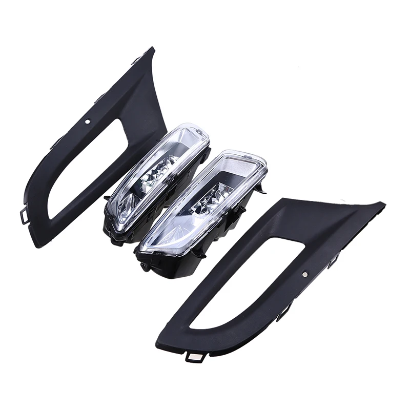 POSSBAY туман светильник передней нижней части бампера Туман s в сборе + крышка для VW