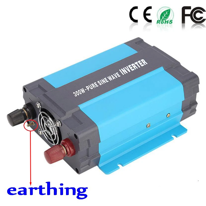 100% Pure Sine Wave Output 300W off grid inverter 48V 24V 12V 36V DC to 110V 120V 220V 230V 240V AC Output solar wind inverter 100% Pure Sine Wave Output 300W off grid inverter 48V 24V 12V 36V DC to 110V 120V 220V 230V 240V AC Output solar wind inverter