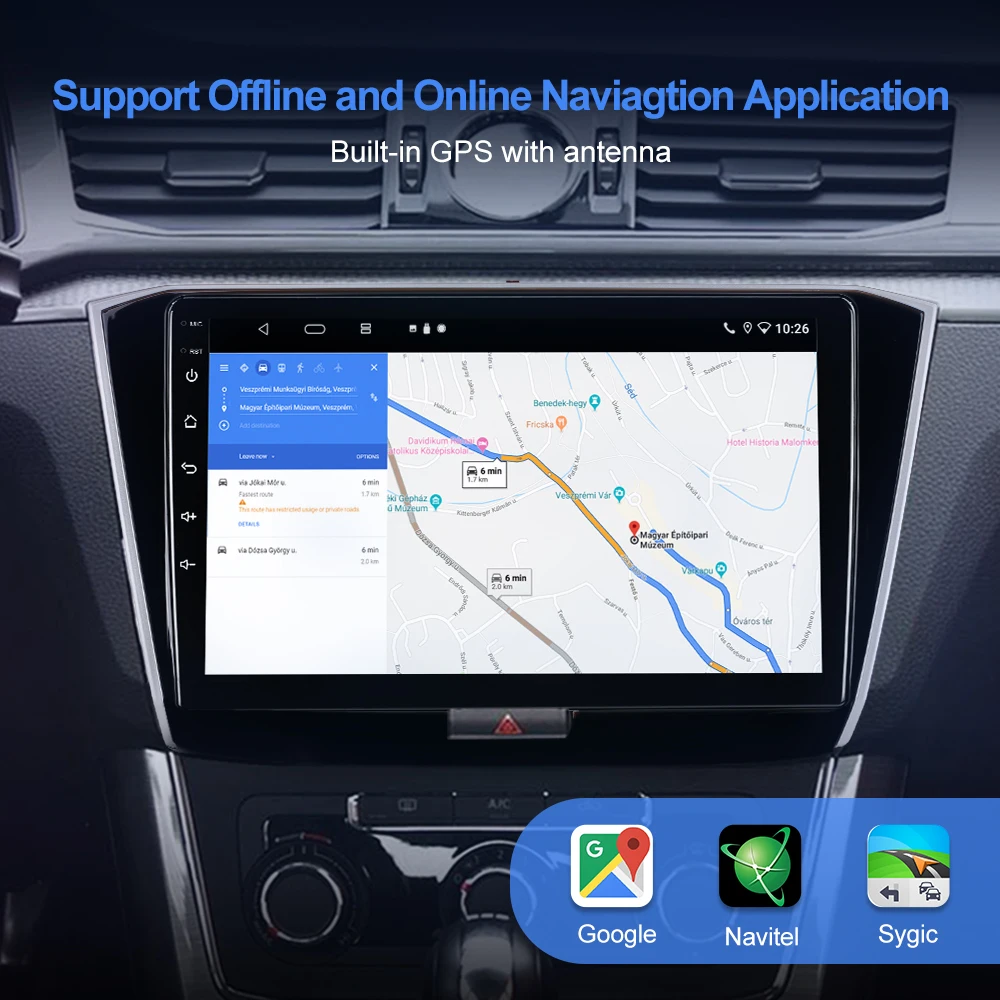 Автомобильный радиоприемник ISUDAR Android 10 VW/Passat b8 Magotan 2015-Автомобильный