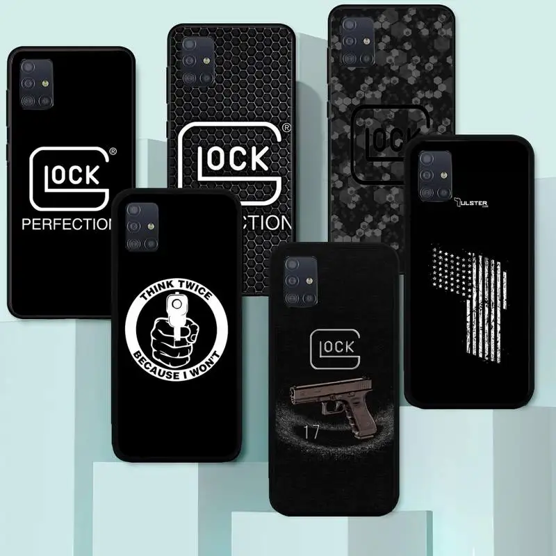 

Glock Handgun Logo Phone Case For Samsung A30 A20 A20S A10 A10S A9 A8 A6 A6S A40 STAR Lite Cover Coque