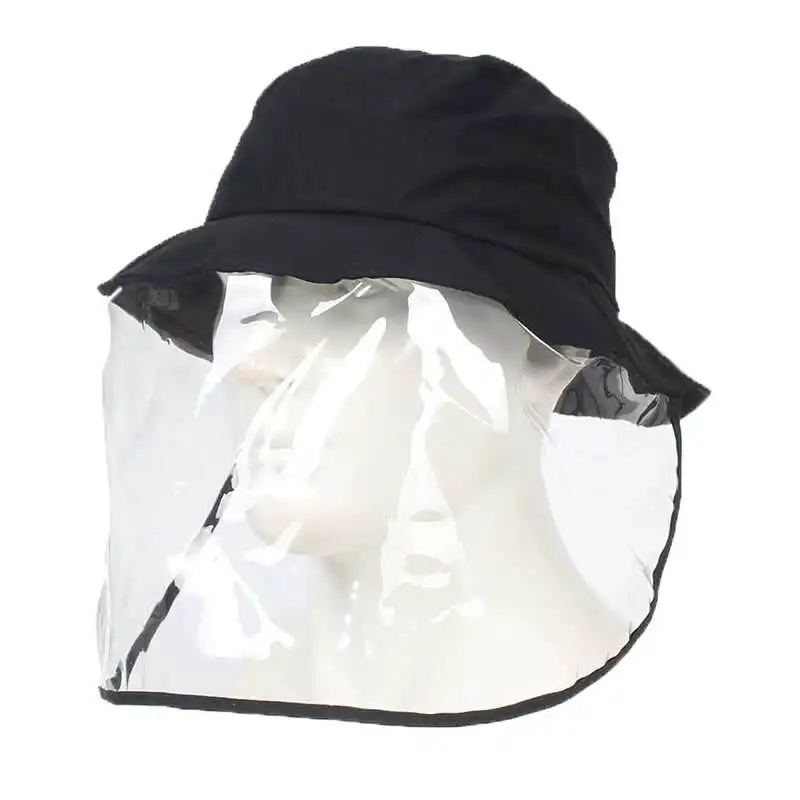 Анти грипп полный глаз Защита лица шляпа с пластиковым покрытием защитная маска