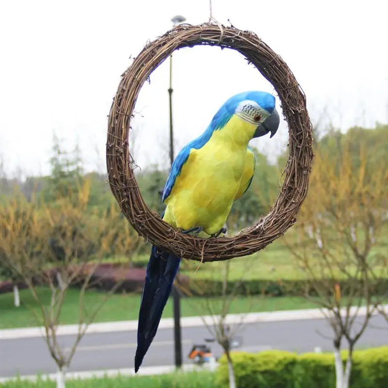 10PCS 10/15CM Christmas Natural DIY Craft Rattan Wreath Rustic Hoop Hanging Ornaments For Door Window Decoration | Дом и сад