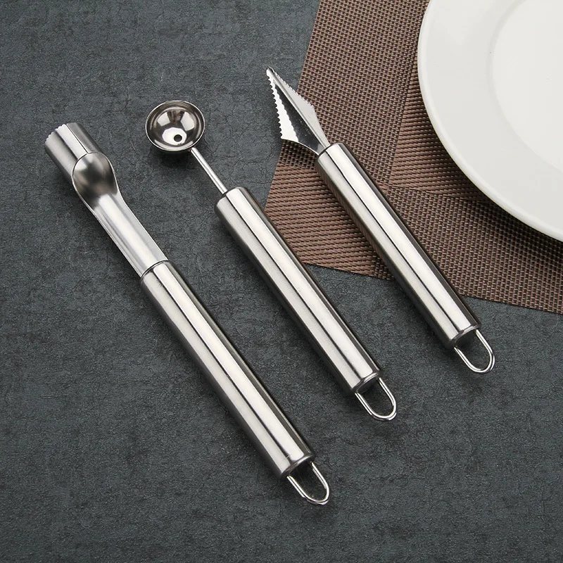 1/3 шт. ложка для овощей из нержавеющей стали|Ножи ананаса| |