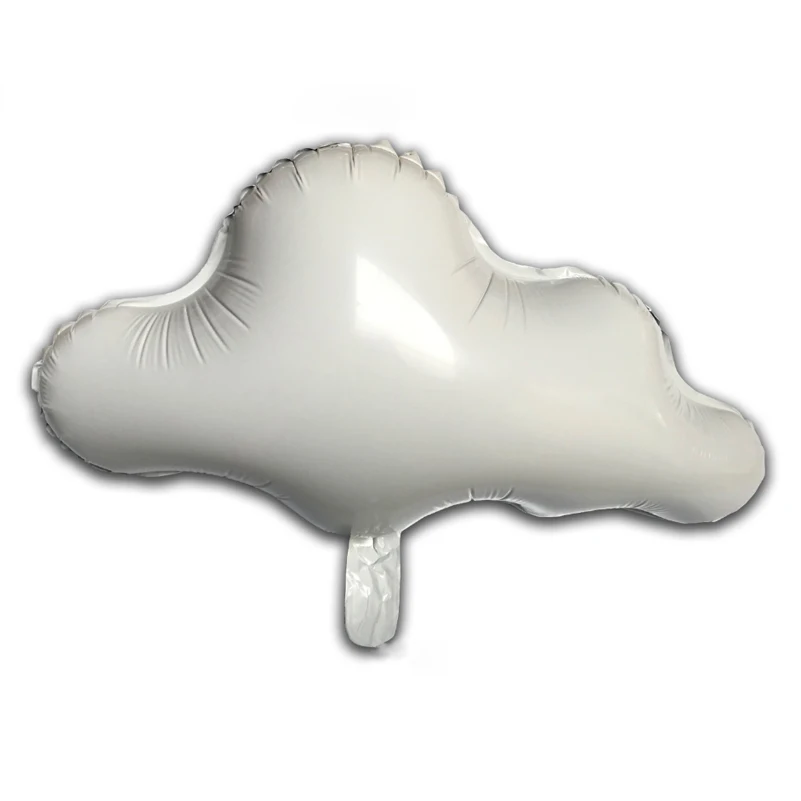 Гелиевый шар с белым облаком детские игрушки свадебные украшения товары