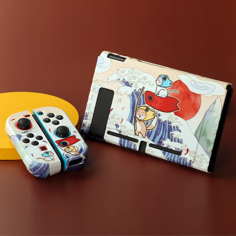 Креативный Жесткий Чехол защитный чехол для Nintendo Switch NS Joycon передней и задней