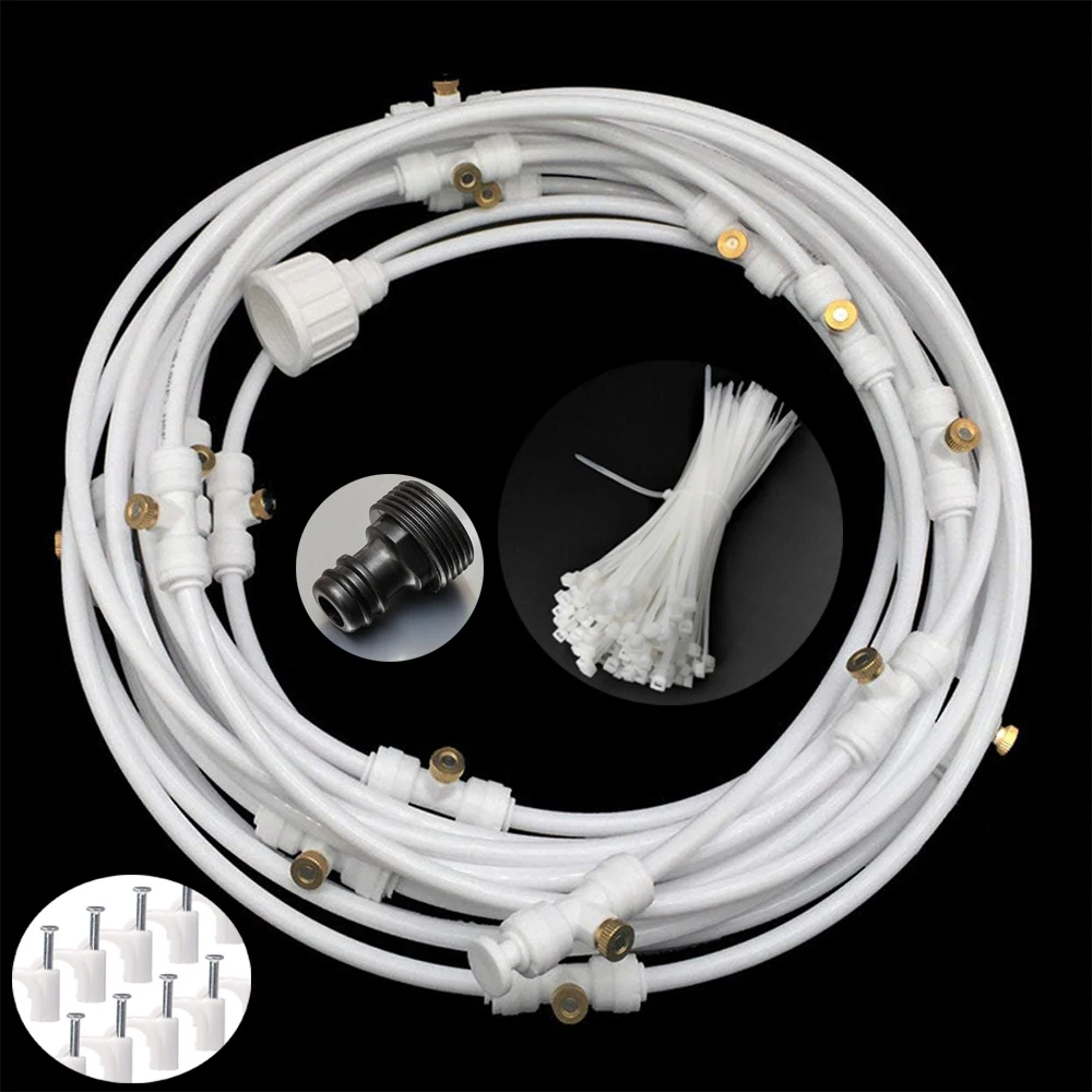 Бесплатная доставка система запотевания для наружного охлаждения патио 6/9/12/15/18 м