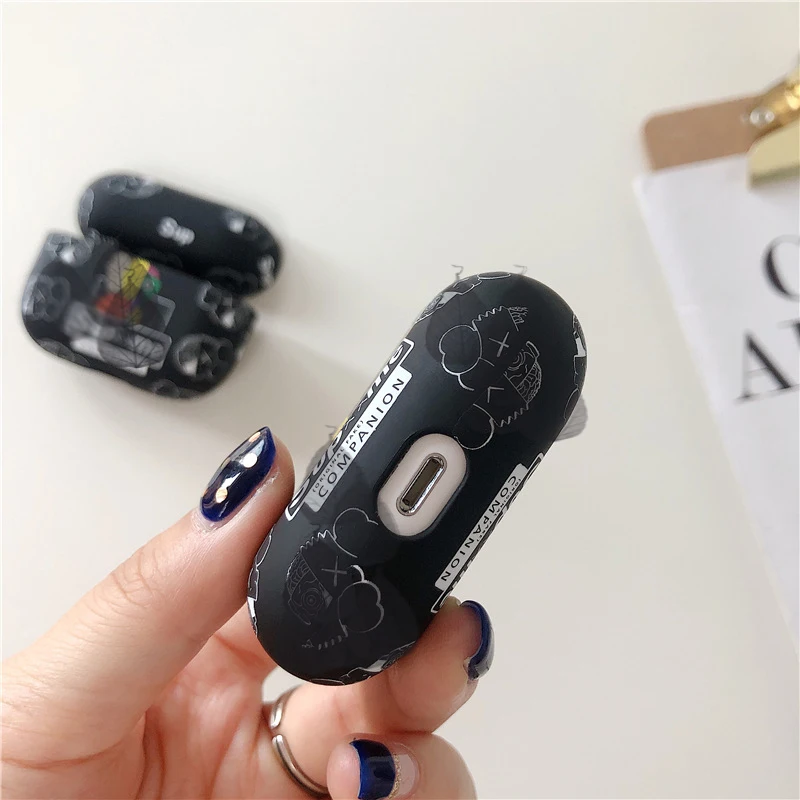 Популярный Матовый чехол Funda для AirPods Pro Чехол для ПК Жесткий Модный чехол для Apple Air pods pro 3 tws Bluetooth чехол для наушников# EW