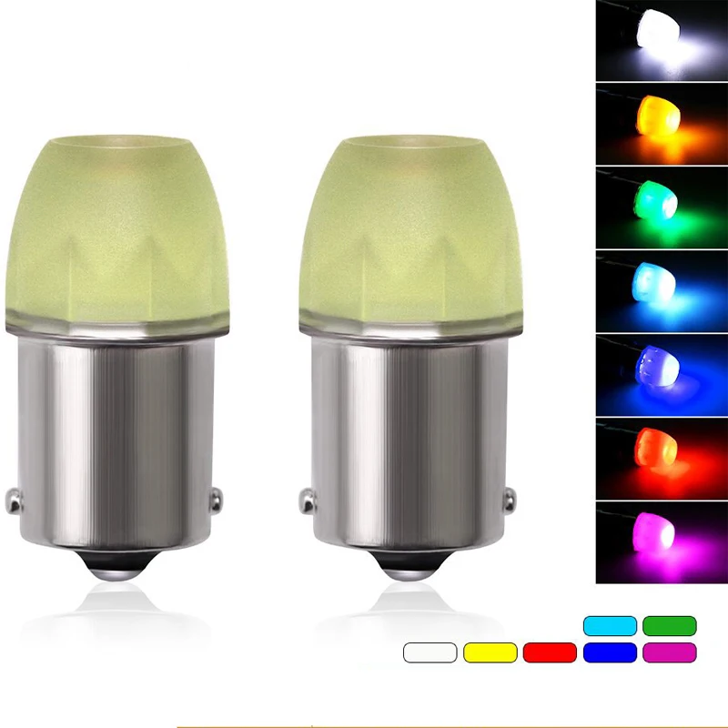 6 шт Лидер продаж 1156 Ba15s 3 SMD 5630 линза заливающего света светодиодный 1157 Bay15d сигнала поворота светильник s стоп светильник на танкетке белого и красного цветов