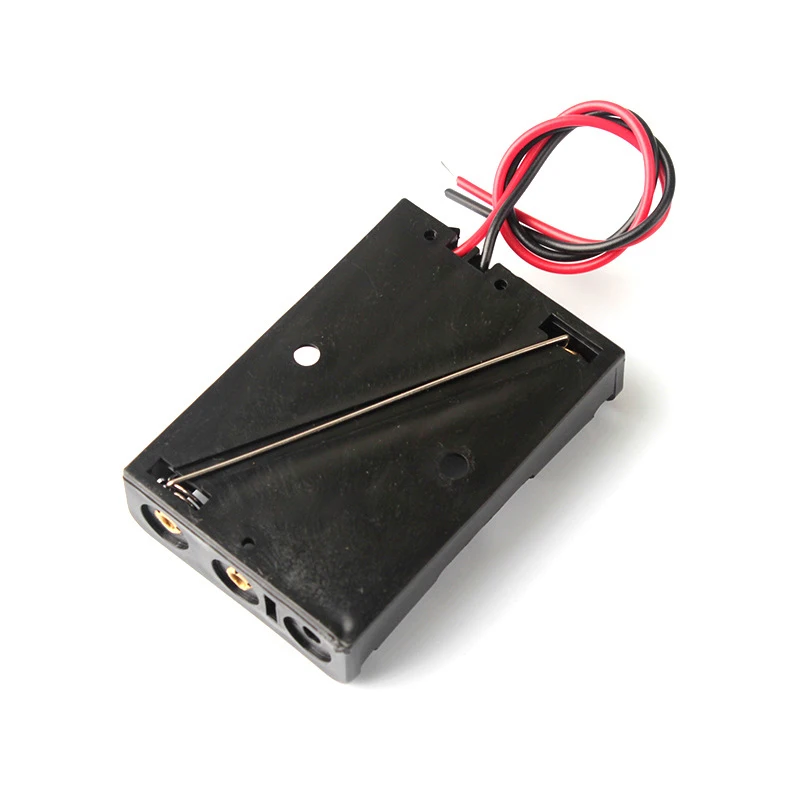 New 1x 2x 3x 4x AAA Battery Box Case Holder With Wire Leads Side By Connecting Solder For 1-4pcs Batteries |