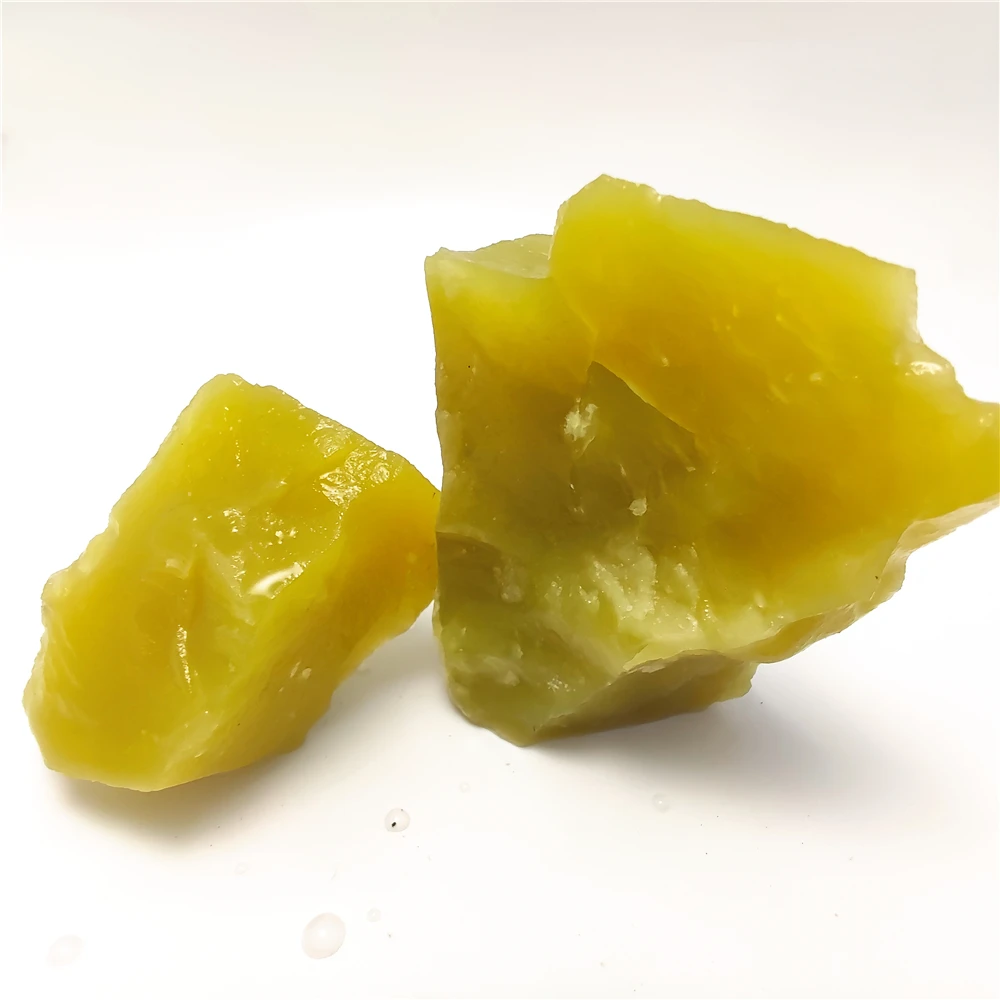 

Natural Stone Lemon Green Jades Decorative Mineral Specimens For Jewelry Making DIY Bracelets Necklace