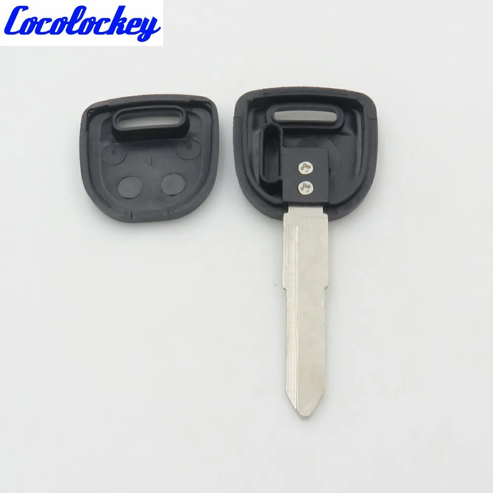 10 шт. пустой ключ транспондер с Карбоновым и чипом TPX для ключа транспондера Mazda