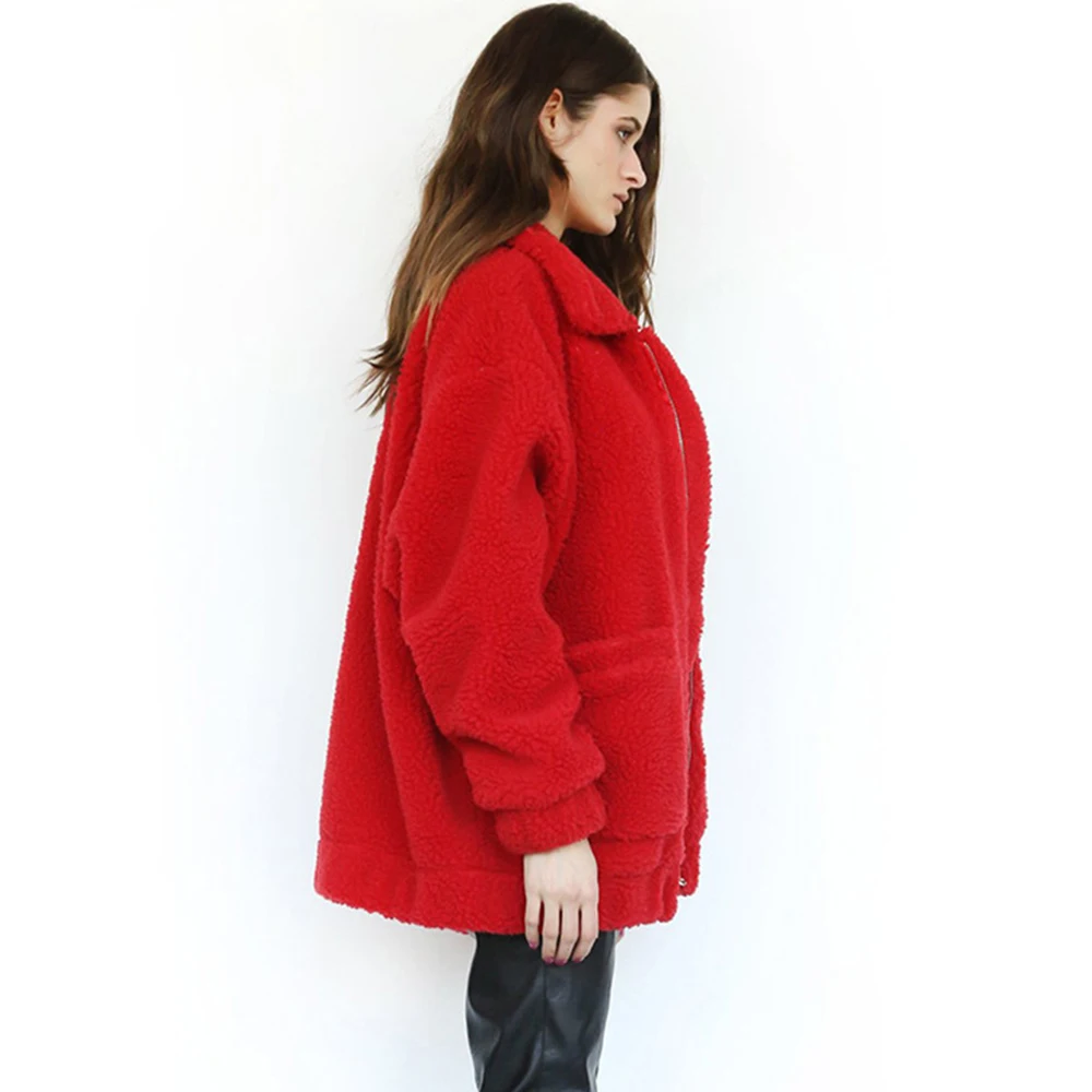 Осенне-зимнее пальто для женщин 2020 модное повседневное свободное однотонное