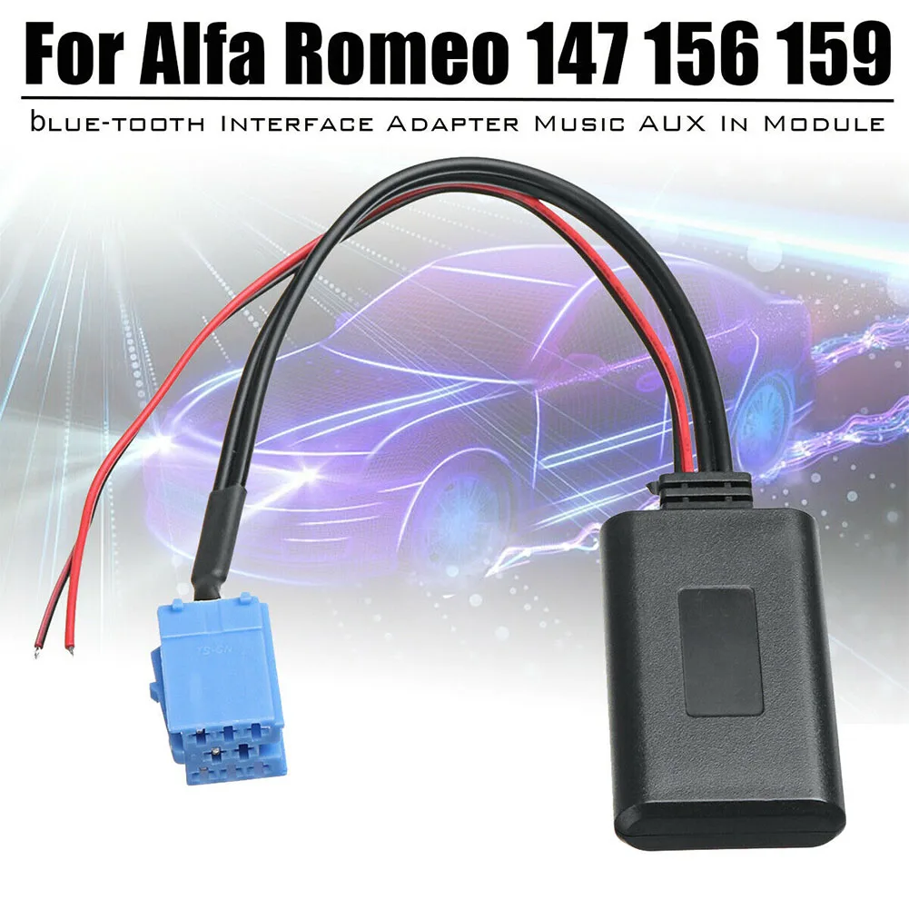 Bluetooth адаптер аудио аксессуары AUX музыкальный модуль кабель для Alfa Romeo 147 156 159 Brera