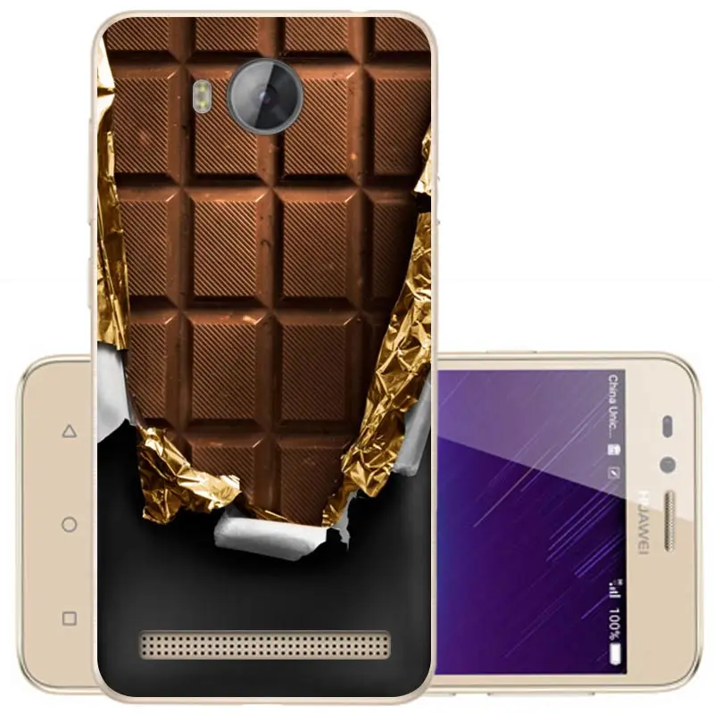 CROWNPRO чехол для huawei Y3 II, мягкий силиконовый чехол с рисунком для huawei Y3 II, чехол для телефона Y3 2/Y3II-U22/LUA-U22/Lua-L21 - Цвет: QKL
