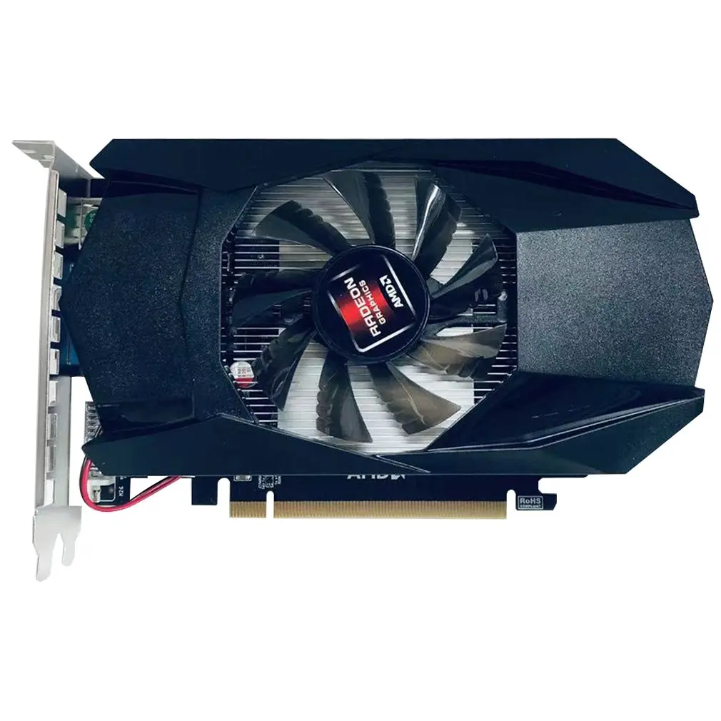 

Independent Graphics Card For A-M-D ATI Radeon HD7670 4GB DDR5 128Bit PCI-E Video Desktop PC Gaming Accessories With Cooler Fan