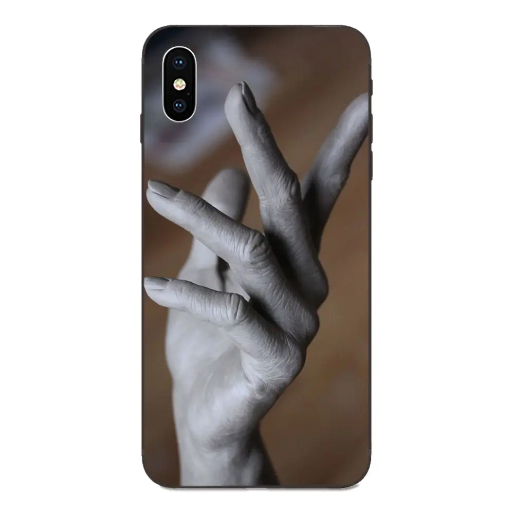 Новый стиль Bad Hand On Wood для Apple iPhone 4 4S 5 5S SE 6 6S 7 8 Plus X XS Max XR Мягкий Силиконовый ТПУ