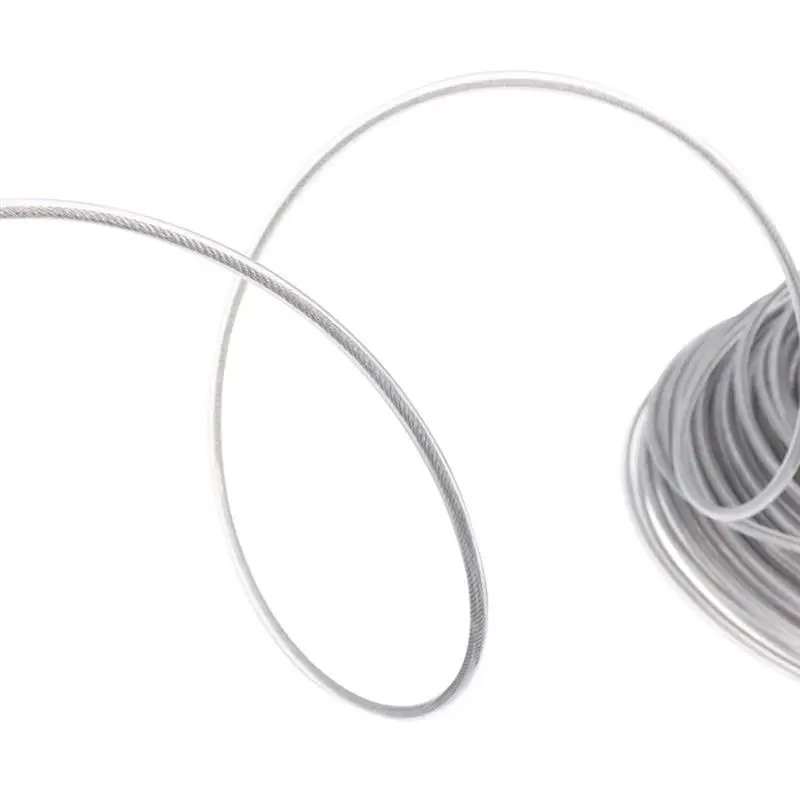 

41m Grass Trimmer Wire Long Round Roll Steel String Trimmer Line Universal Strimmer Brushcutter Accessories Replacement Garden