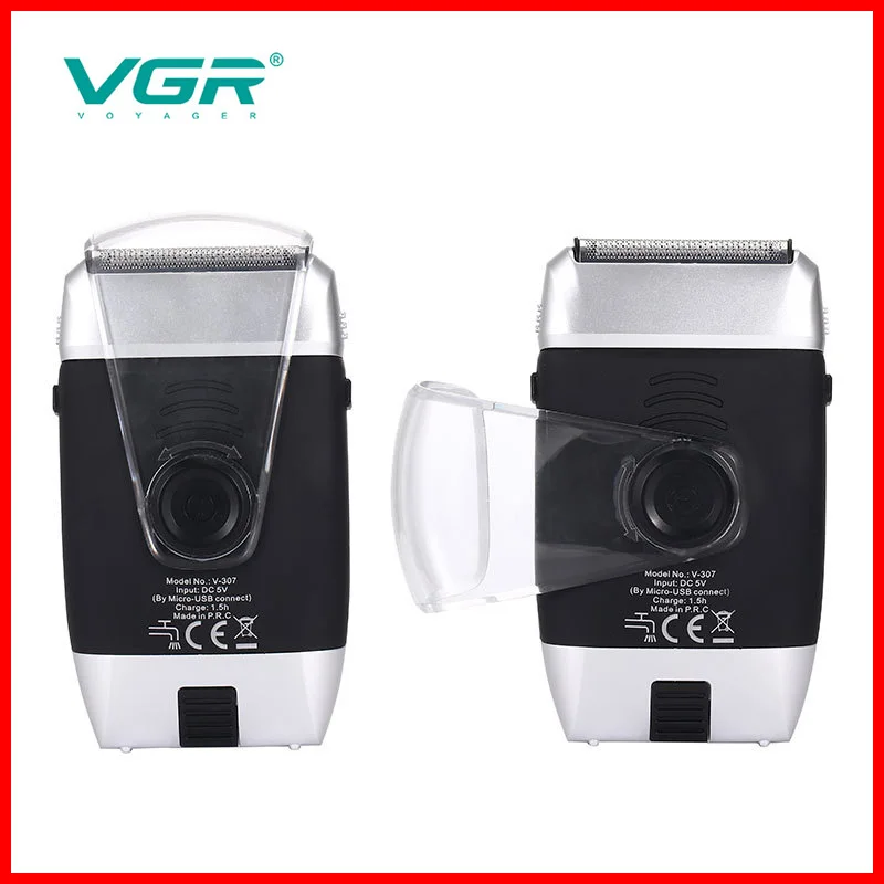 

VGr Men's Shaver Electric Whitening Finishing Device Shaver Barber Multifunctional Beard Trimmer