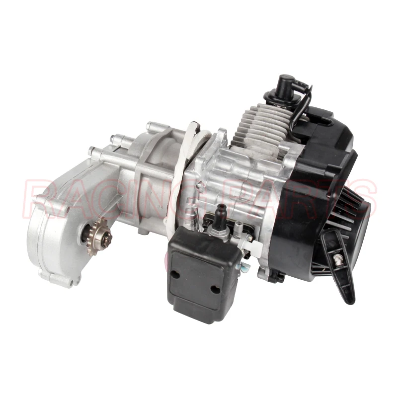 Высокопроизводительный 2-тактный 49CC двигатель вытяжной запуск с передачей