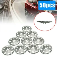 50pcs car metal spring washer fixing clip exhaust heat shield n90 796 501 undertray retaining clamp nut accessories high quality