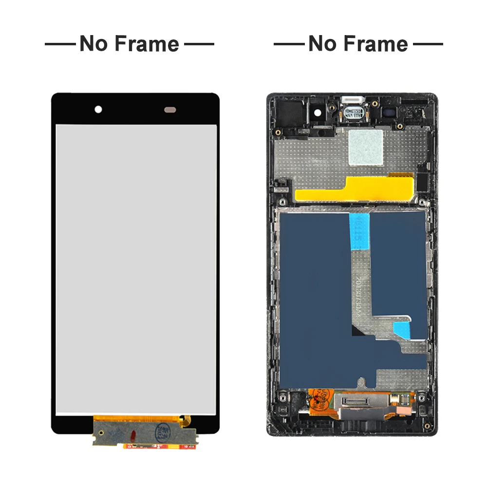 5 0 ''оригинальный Z1 ЖК-дисплей для SONY Xperia дисплей сенсорный экран с рамкой L39