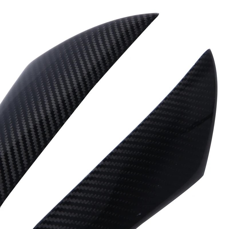 

Carbon Fiber Car Headlight Eyebrow Cover Trim Head light lamp Eyebrows Decoration for Volvo S40 V50 2004-2012