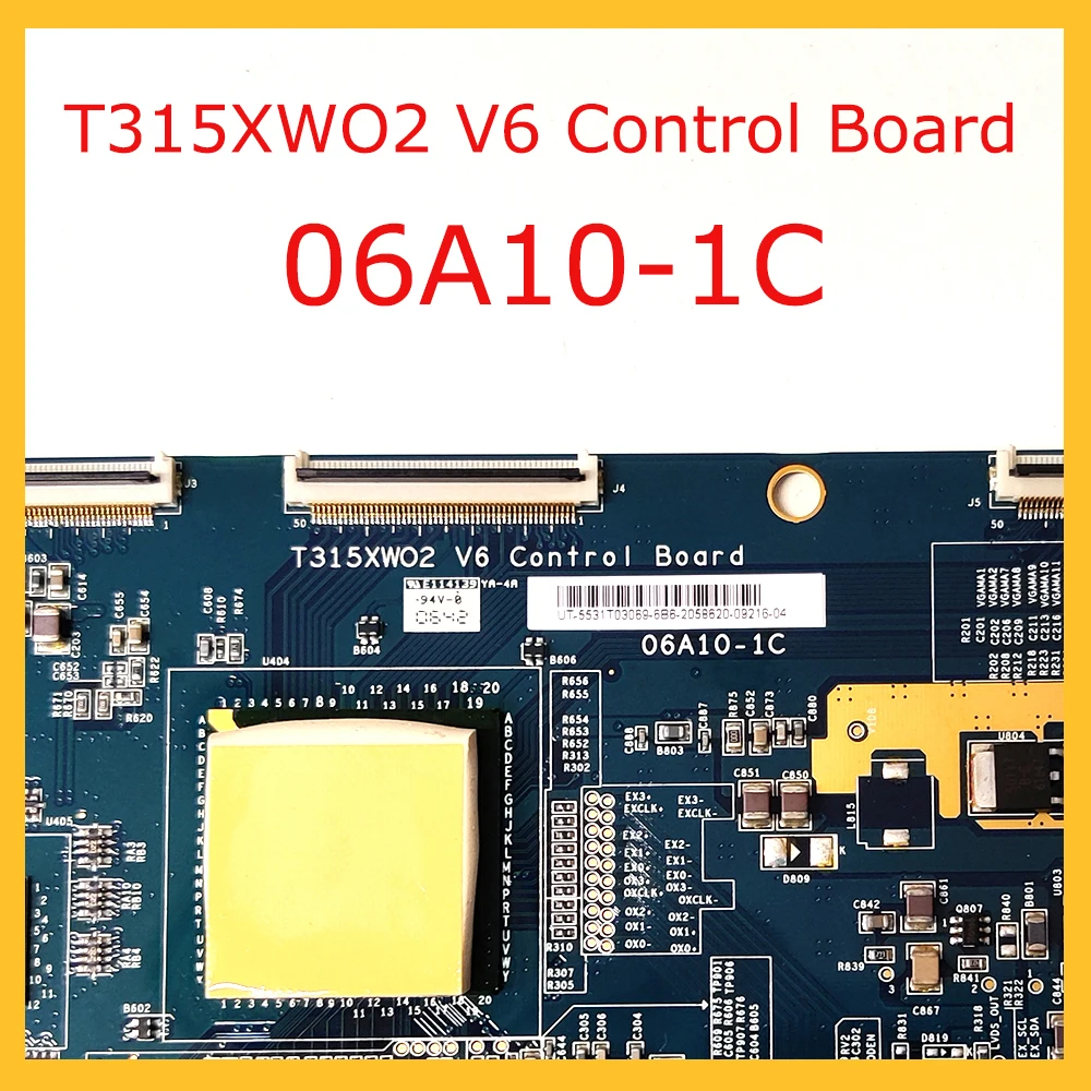 T315XWO2 V6 плата управления 06A10 1C T con дисплей карта для Samsung LE32M71B. .. Логическая тв Tcon Card