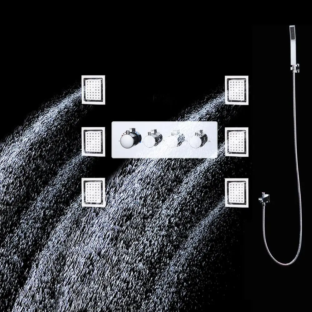 Светодиодное потолочное крепление Лейка для душа с термостатом 3 способа |