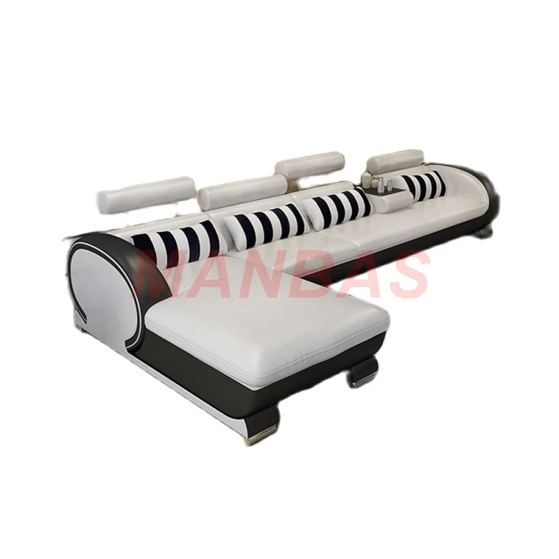 Комплект диванов из натуральной кожи для гостиной мебель салона диван на