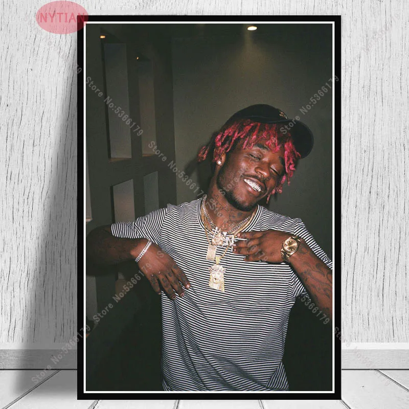 Картина в подарок N930 Lil UZI Vert Playboi Carti Постер стиле хип хоп настенное искусство на