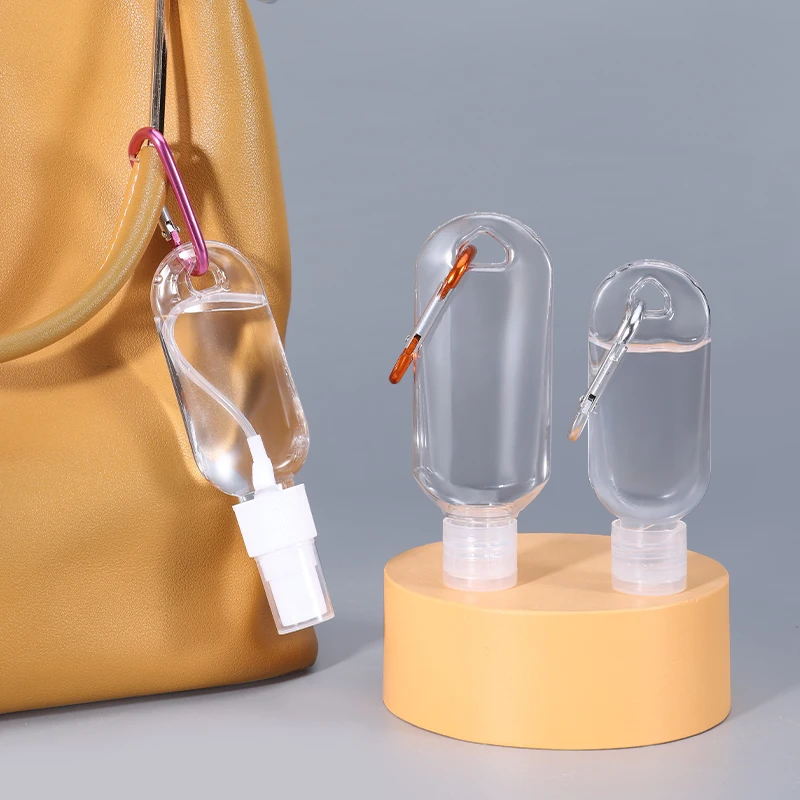 

Empty 30ML 50ML Hand Sanitizer Bottle Reusable Portable Makeup Clear Container for Cosmetics Liquid Shampoo 5PCS/lot