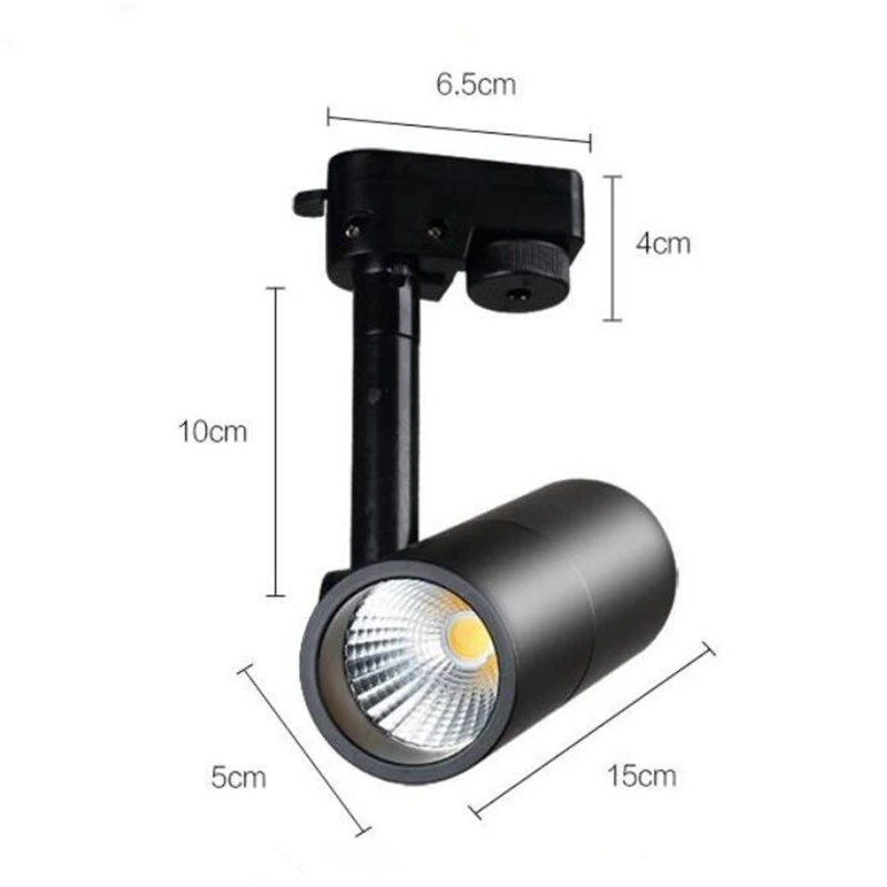 Светодиодная трековая лампа 2 шт. 7 Вт 10 15 монолитный блок светодиодов для одежды