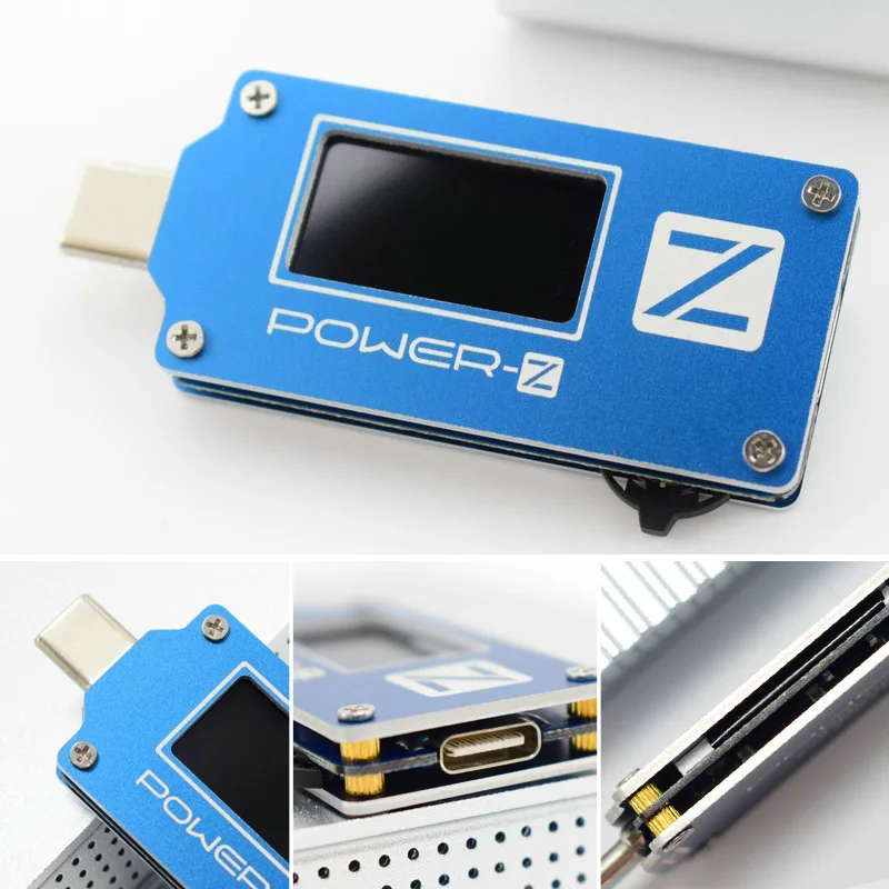 

Мощность-Z PD тестер USB FL001C Зарядное устройство Напряжение измеритель величины тока Мощность задний детектор Зарядное устройство для лабора...