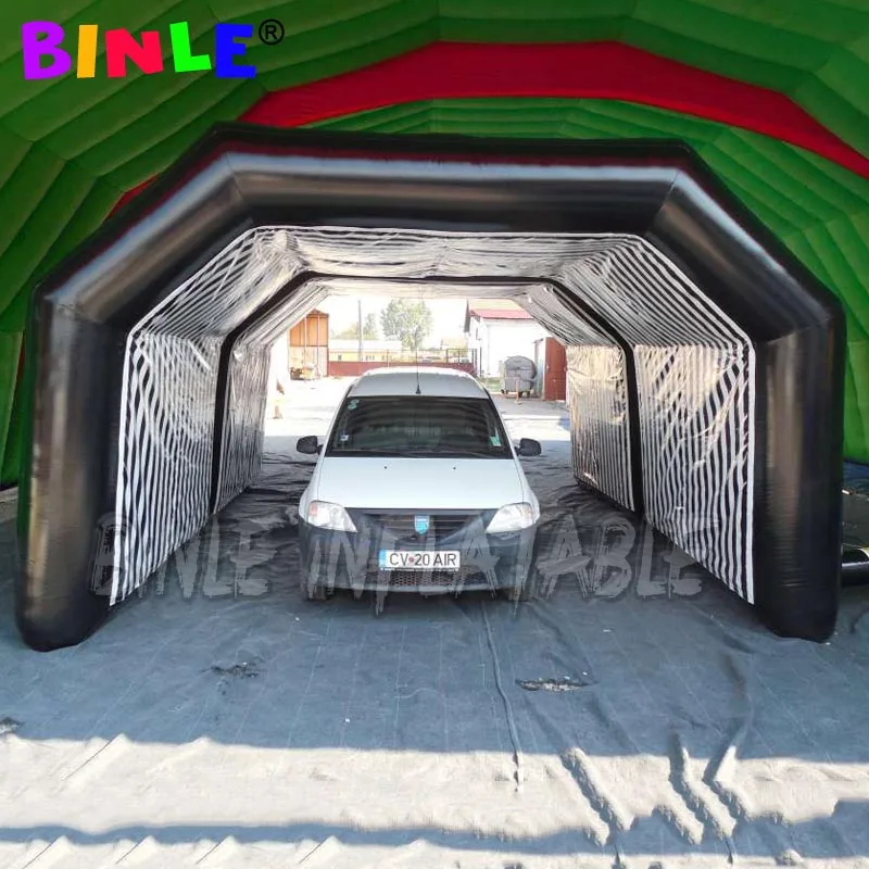저렴한 Square 6x5x3meters Portable Painting Inflatable Car Garage Tent Mobile Inflatable Car Workstation Shelter Tunnel Canopy 구매 Square 6x5x3meters Portable Painting Inflatable Car Garage Tent Mobile Inflatable Car Workstation Shelter Tunnel Canopy
