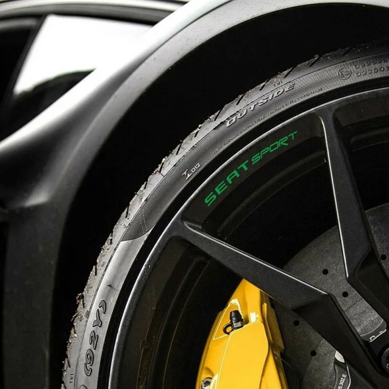 4 шт. спортивные колеса легированные с наклейкой наклейки гоночные диски