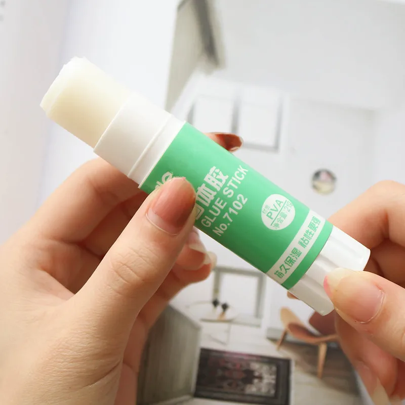 White Solid Glue Strong Quick-drying Sticky Good Diy Manual Stick School&amp Office Stationery Children Student Supplies 21g | Канцтовары