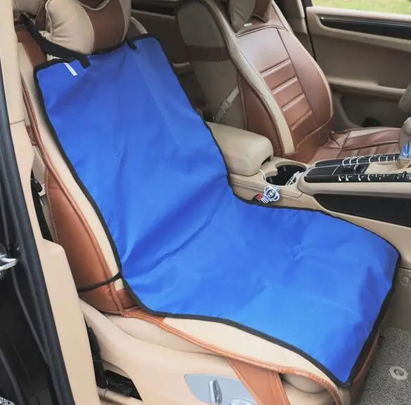 

Universal Car Blue Pet Dog Cat Seat Covers Full Car Seat Cover Fit Interior Accessories Protector Seat Back Cover