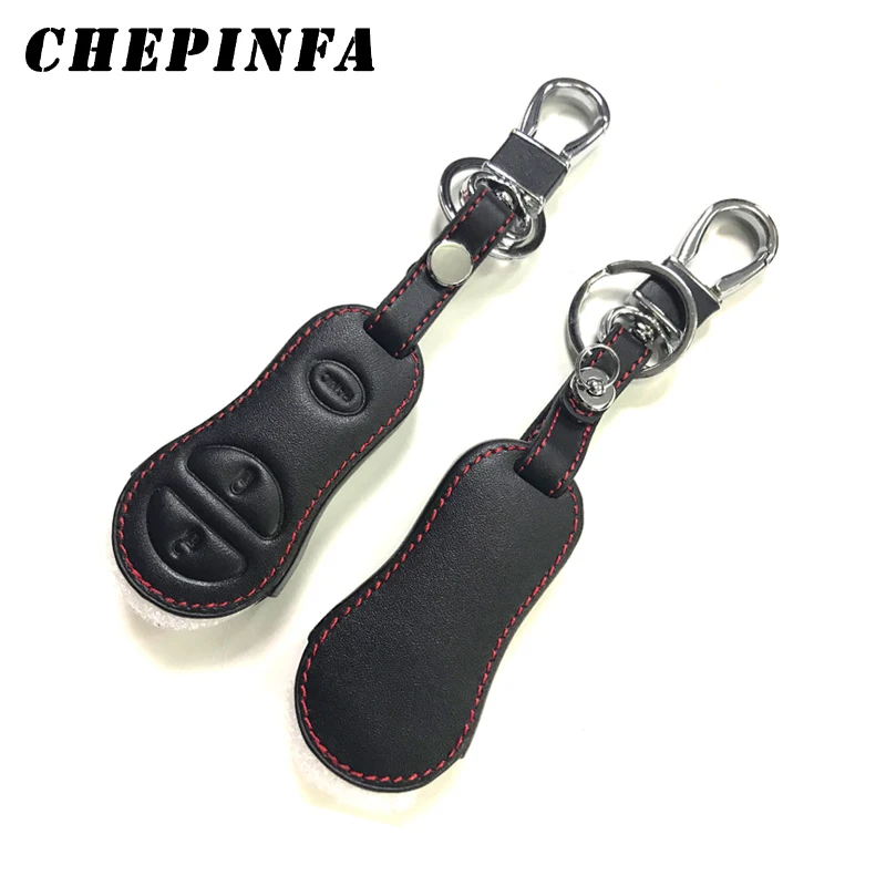 Кожаный чехол для ключей CHEPINFA Chrysler Voyager PT Cruiser Dodge Ram Dakota Durango Jeep Cherokee | Автомобили и