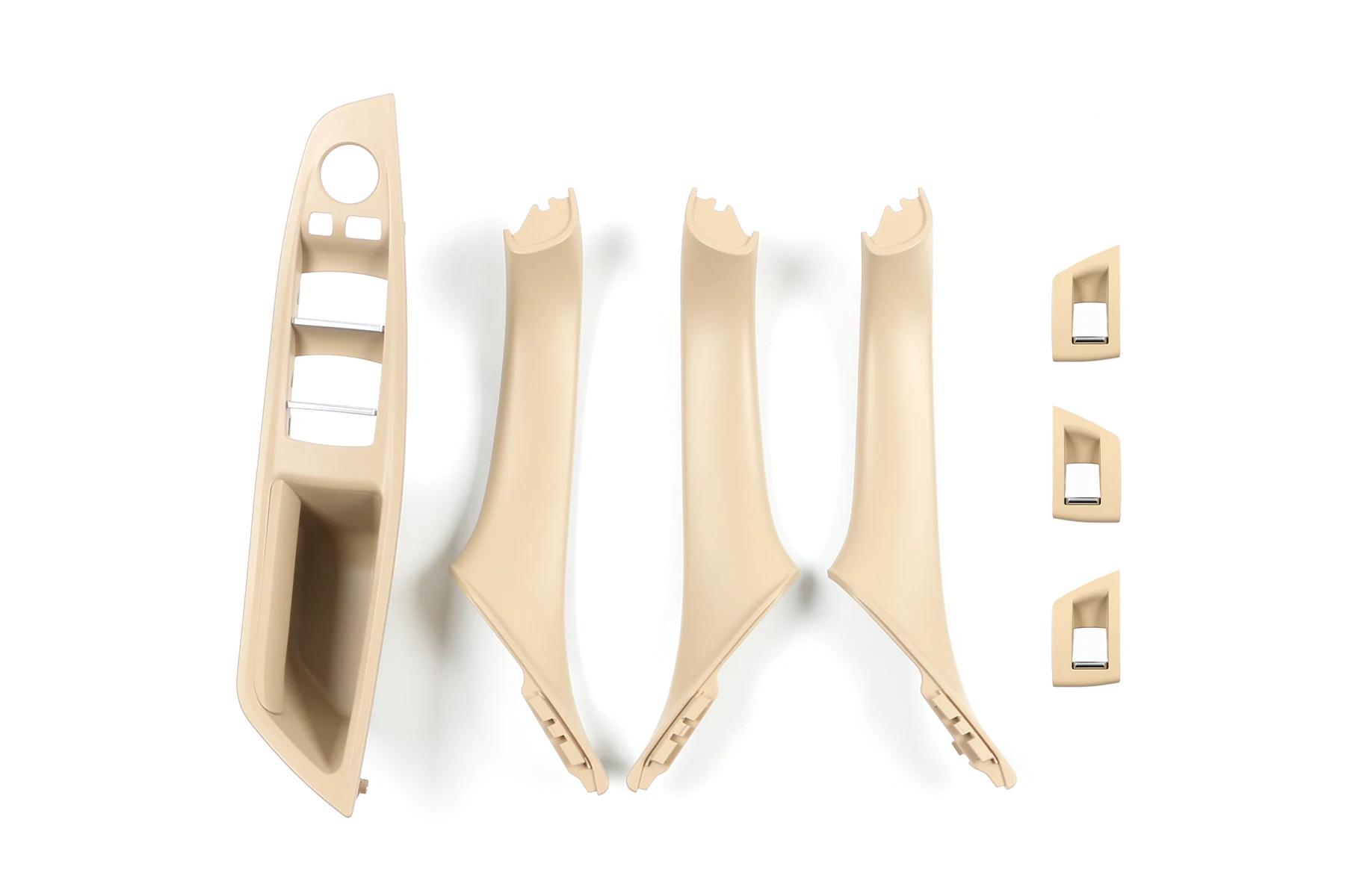 

RHD Car Interior Door Handle Inner Door Panel Pull Trim Cover Inner Armrest For BMW 5 series F10 F11