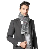 2021 new fashion design men scarves winter mens cashmere scarf high quality luxury warm neckerchief business scarves dropship