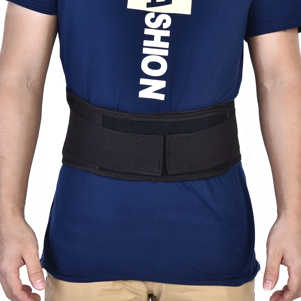 

Waist Brace Support Spontaneous Self-heating Adjustable Hook & Loop Waist Protector Lumbar Support Brace Belt Posture Corrector