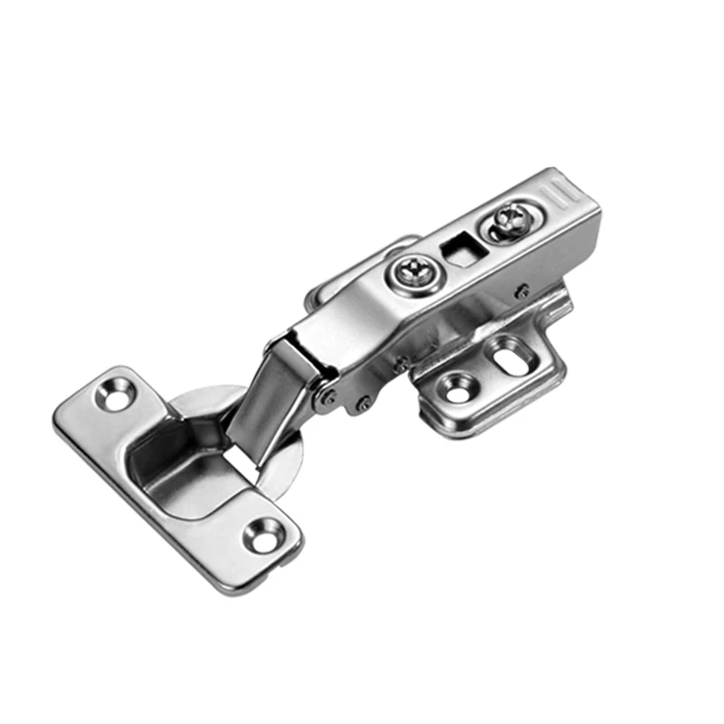 

Cabinet door stainless steel fixed damping hydraulic hinge wardrobe spring buffer hardware hinge accessories