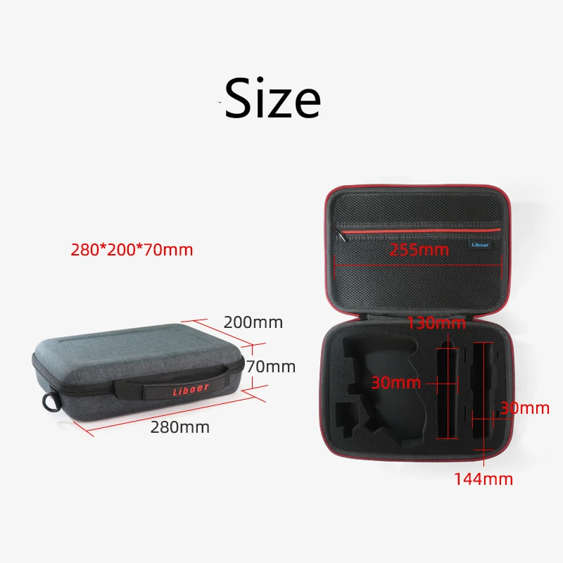 Чехол-стабилизатор для DJI OM 3/4 портативный чехол из ЭВА переноски аксессуары Osmo
