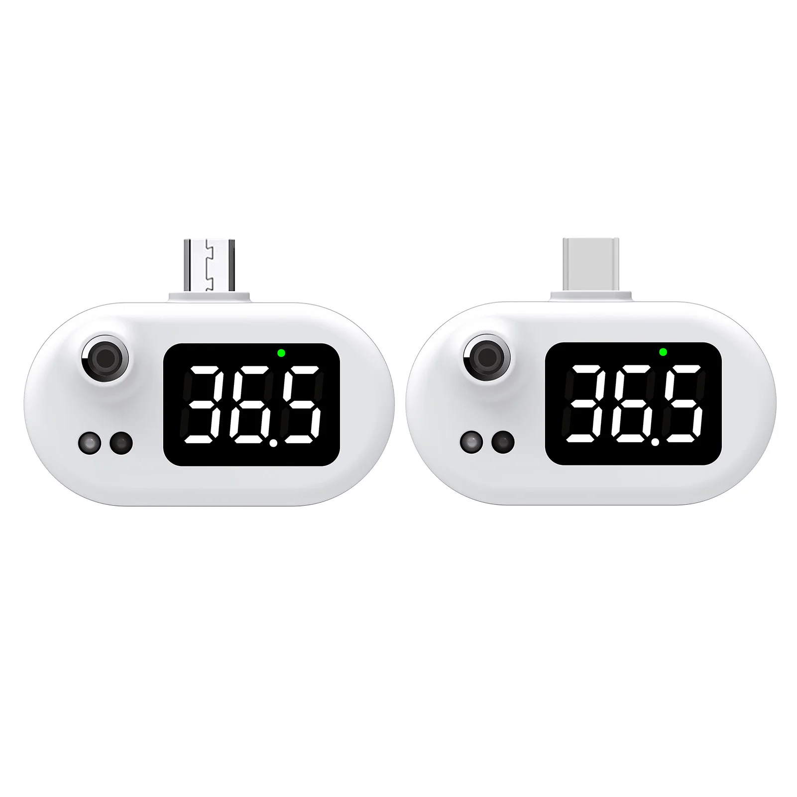 Мини USB термометр мобильный телефон цифровой со светодиодной Дисплей