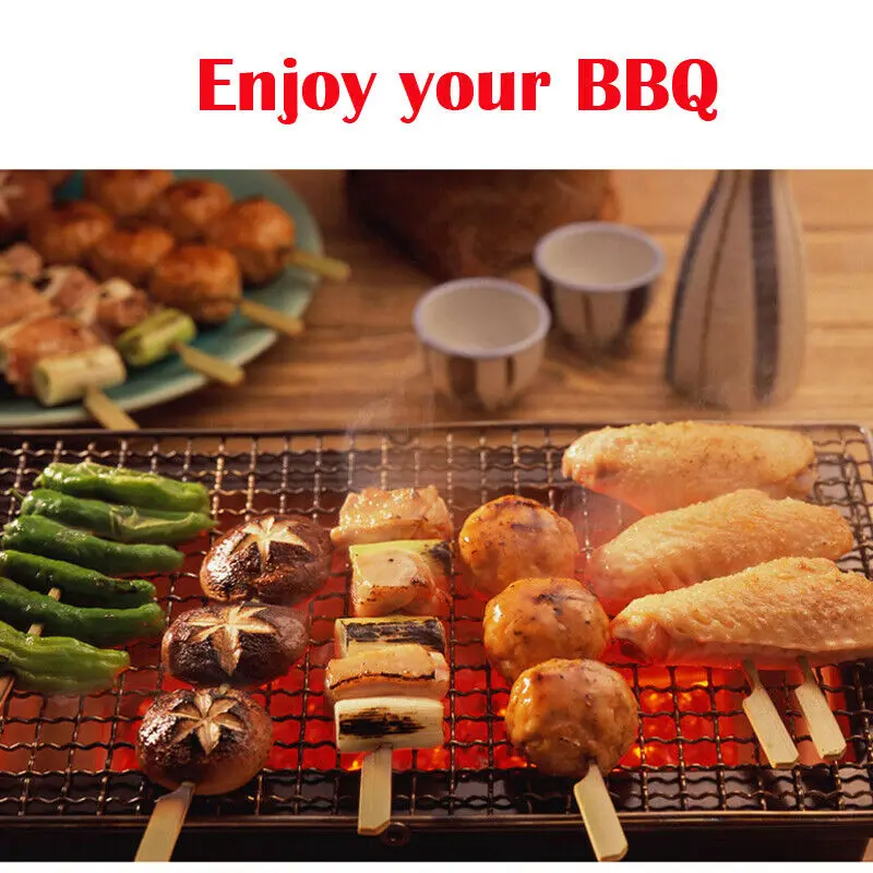 Барбекю гриль из нержавеющей стали Сменная сетка проволочная папка пластина для