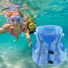 Детское плавающее кольцо для плавания, спасательный буй из ПВХ, плавающий жилет, надувной купальный костюм для купания, надувное кольцо для купания для малышей
