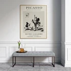 Эскиз Пабло Пикассо Дон Кихот-Дон Кихот, плакат Дон Кихот, печать на стену, линейная печать, Пабло Пикассо