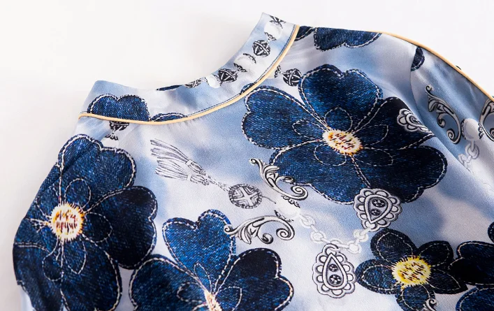 

new autumn 2020 casual clothing chiffon women tops fashion long sleeve chiffon OL shirt elegant female printed chiffon blouse