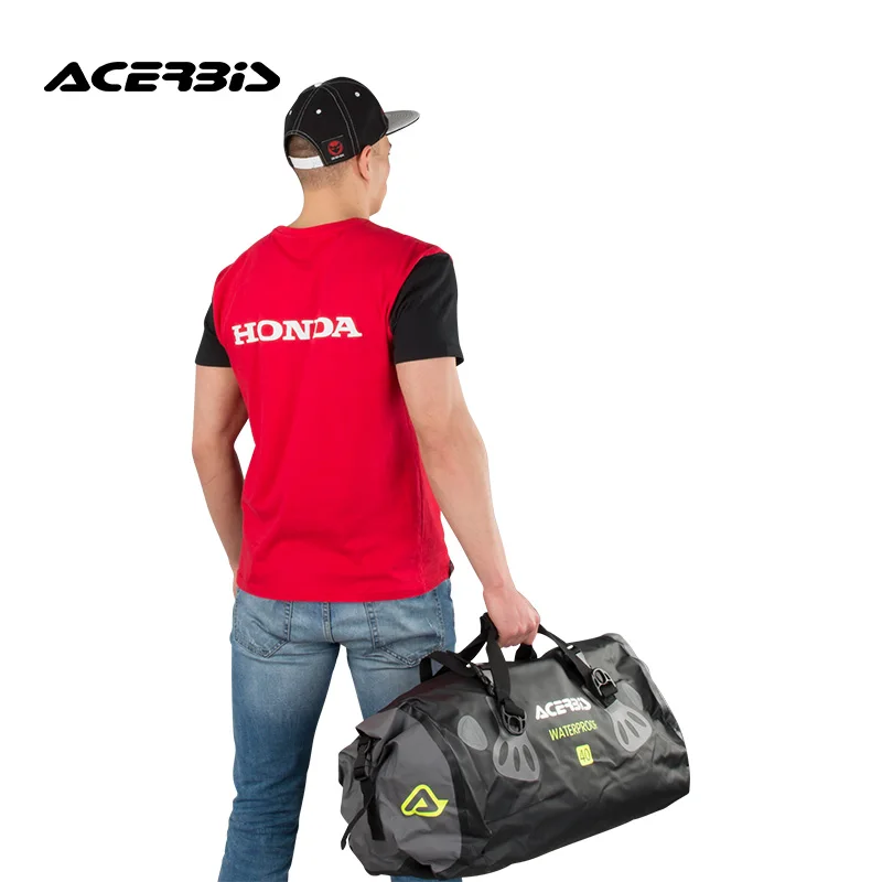 Italy acerbis motorcycle rear bag waterproof knight motorcycle equipment riding back seat bag luggage pan bag