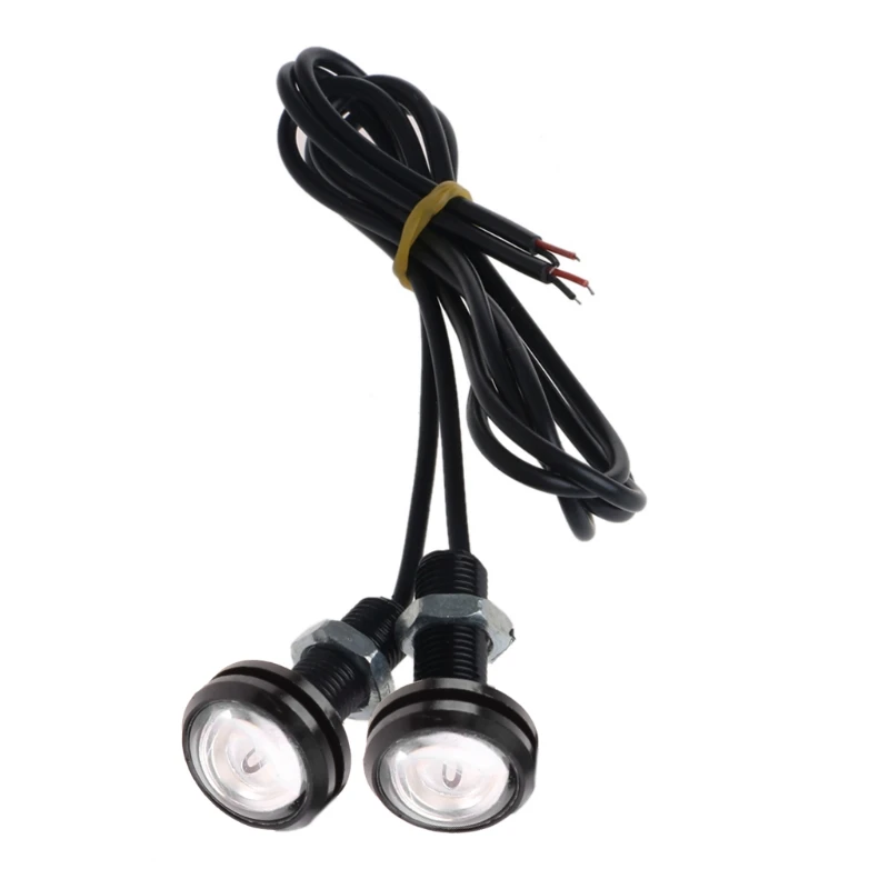 

1 пара, ультратонкие автомобисветодиодный светодиодные дневные ходовые огсветильник, 23 мм, 12 В